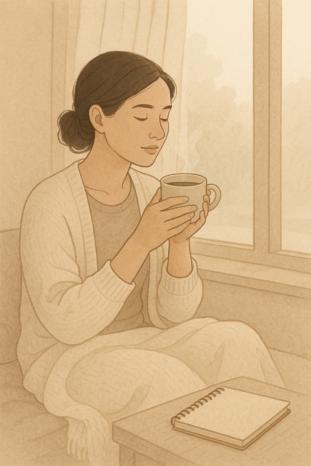 Adaptogenic herbs including Ashwagandha Adaptogens and herbs flat lay